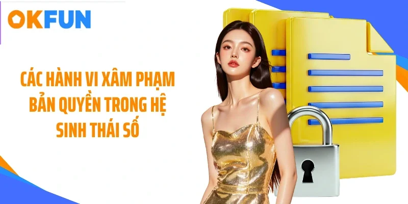 cac hanh vi xam pham ban quyen trong he sinh thai so Các hành vi xâm phạm bản quyền trong hệ sinh thái số